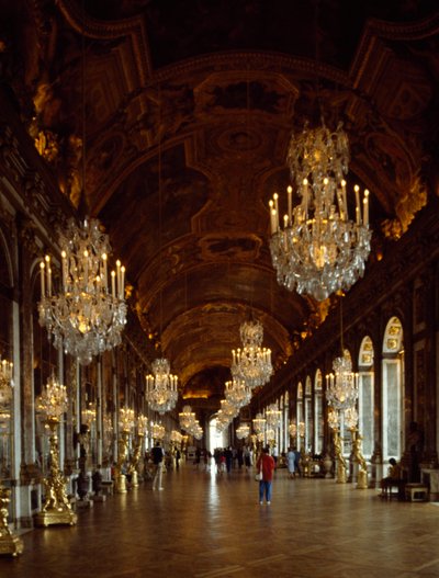 Hall of Mirrors, Palace of Versailles by Benjamin Baud