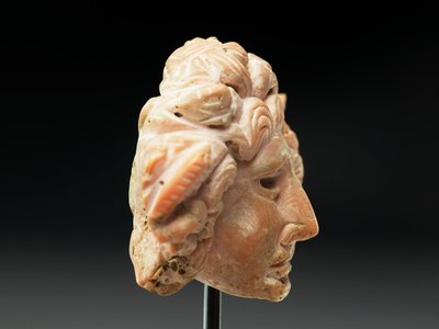 Head of Medusa, from Bactria or Gandhara, 2nd-1st century BC by Unbekannt