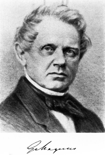 Heinrich Magnus, German chemist and physicist by Unbekannt