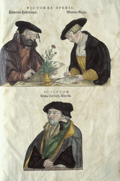 Herbals Albrecht Mayer, Veil Rudolph Speckle and Heinrich Fullmaurer by Unbekannt