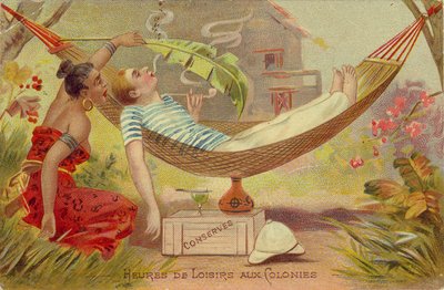 Leisure Hours in the Colonies, c 1900 by Unbekannter Künstler