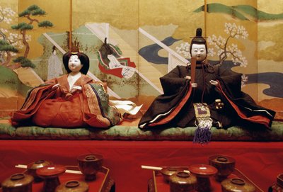 Hina Dolls, Made in Washi, Traditional Japanese Paper by Benjamin Baud