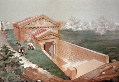 Hypogee Martyrium of Poitiers by Unbekannter Künstler