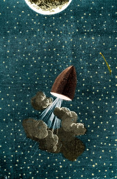 Illustration of Jules Verne