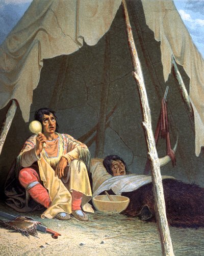 Indian Tribes of the United States, USA by Unbekannter Künstler