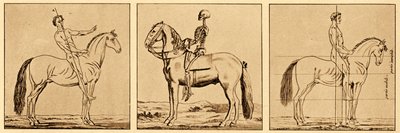 Instructions on the Posture on Horseback by Unbekannter Künstler