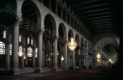 Interior of the Prayer Hall, c.705-715 AD by Unbekannt