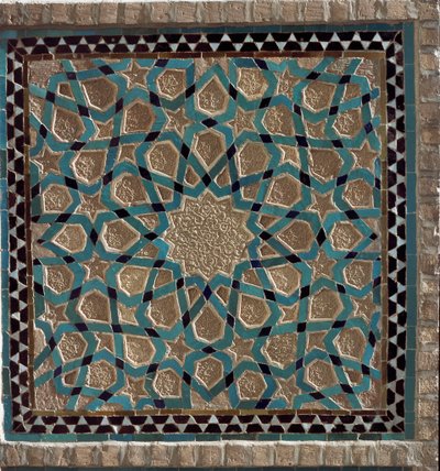 Islamic Art: View of an Interior Panel of Jameh by Unbekannt