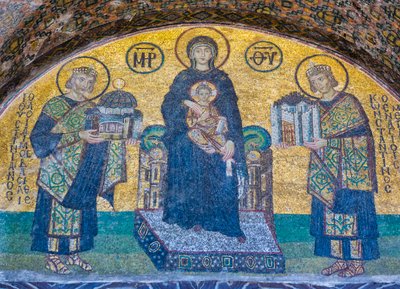 Haghia Sophia or Hagia Sophia, Istanbul, Turkey by Unbekannt
