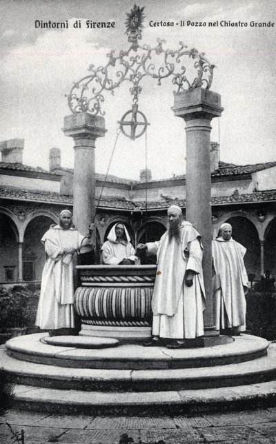 Chartreuse of Galluzzo: The Well in the Big Cloister by William M. Timlin