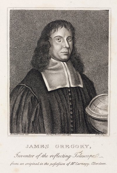 James Gregory, Scottish mathematician, c 1670 by Unbekannt
