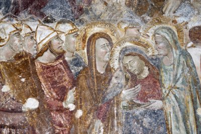 Jesus Christ Meets Women in Tears by Unbekannt