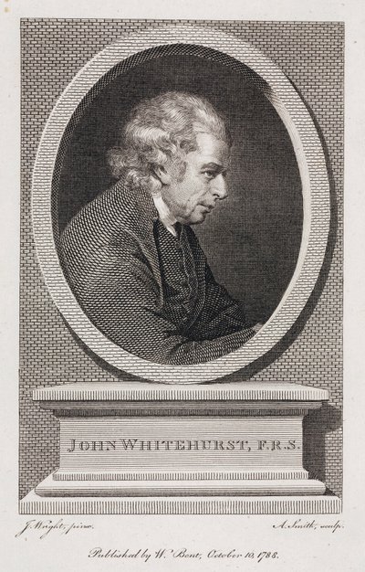 John Whitehurst, English Horologist, c 1783 by Unbekannt
