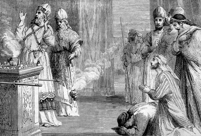 Joy in the service of the sanctuary - Bible by Unbekannter Künstler