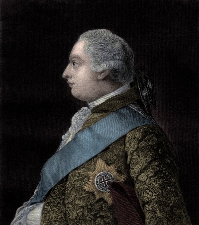 King George III by Unbekannter Künstler