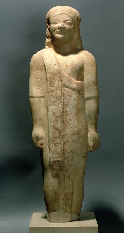 Kouros Dionysermos, Greek, Archaic Period by Unbekannt