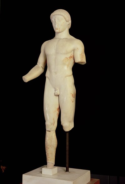 Kouros: The One-Legged Boy (front view) by Unbekannt