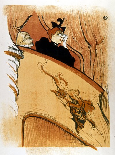 The box with the golden mask (theater) by Alec Hunter