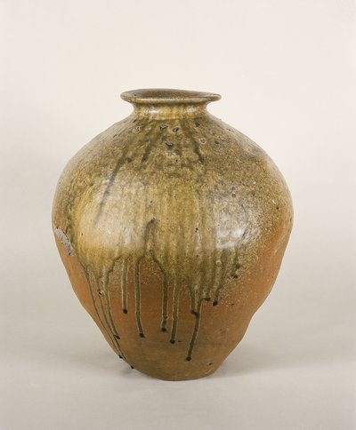 Large jar, Tamba ware, Muromachi Period, 15th-16th century by Unbekannt