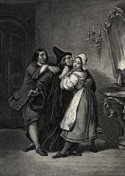 Le Medecin Malgre Lui, Piece by Jean Baptiste Poquelin dit Moliere by Unbekannt
