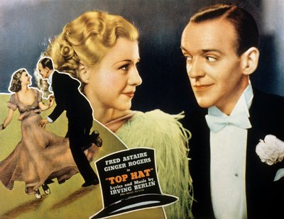 Top Hat by Mark Sandrich with Ginger Rogers, Fred Astaire by Unbekannt