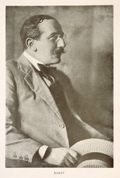 Leon Bakst, portrait photograph by Unbekannt
