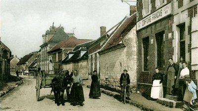Les Comptoirs Français, a food products branch, in Remy, c. 1900 and 1914 by Benjamin Baud