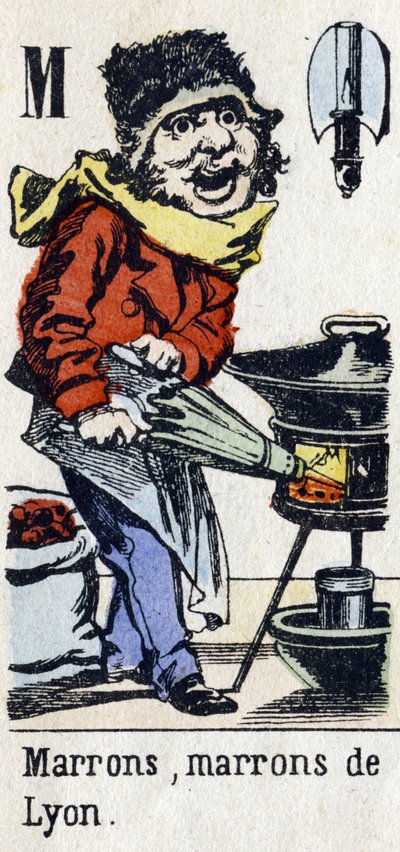 Letter M: "Brown, Brown of Lyon". Alphabet "Children