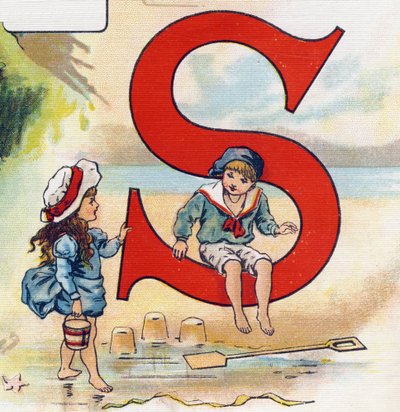 Letter S: Sand by Unbekannt