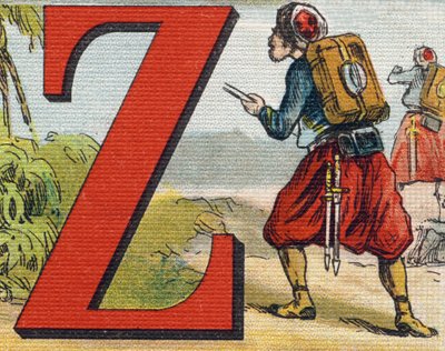Letter Z: Zouave by Unbekannt