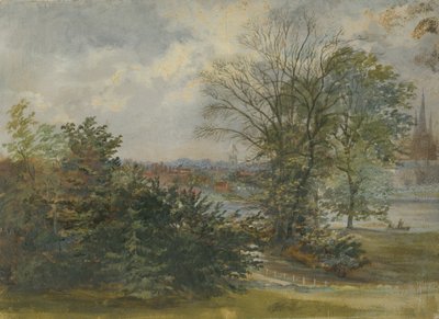 Lichfield - Distant View by Unbekannt