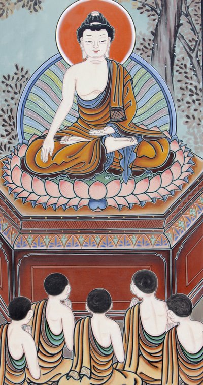 Life of Buddha: Teaching the Noble Truths, Seoul, South Korea by Unbekannt