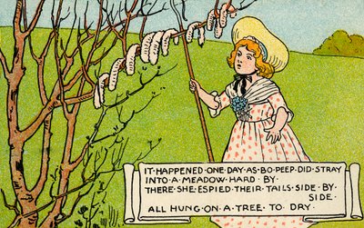 Little Bo Peep by Unbekannter Künstler