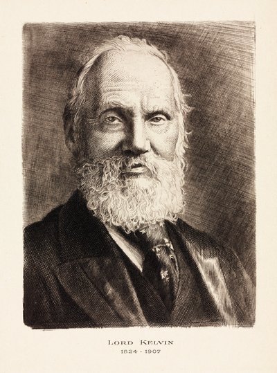 Lord Kelvin, Scottish engineer, mathematician and physicist by Unbekannt