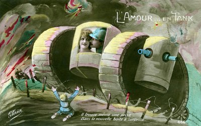 Love in a Tank by Unbekannter Künstler