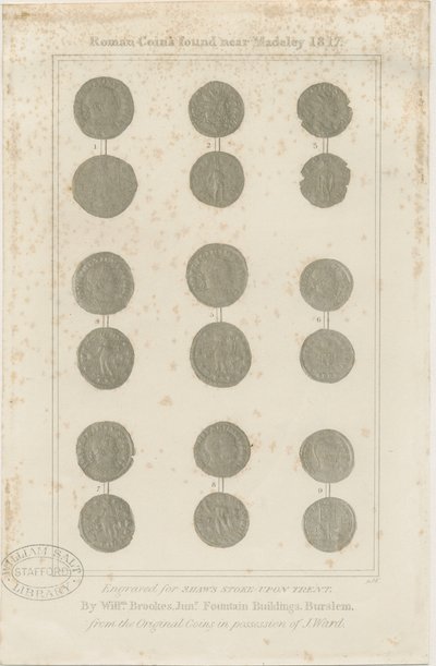 Madeley - Roman Coins by Unbekannt