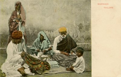 Marwadi Tailors by Unbekannter Künstler