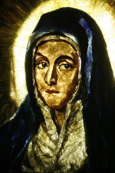 Mater Dolorosa (detail) by Unbekannt