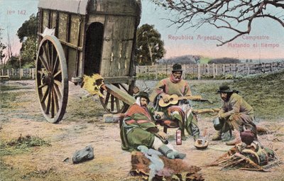 Matiando del Tiempo, Argentina, c.1910 by Unbekannter Künstler