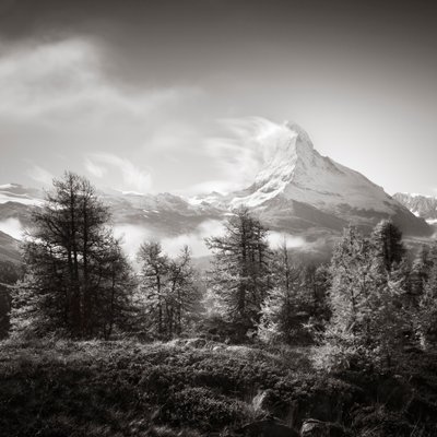Matterhorn Study 3, Switzerland, 2014 by Leopold Blonder