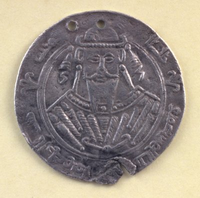 Medallion bearing the portrait al-Mutawakkil (822-861) Caliph of Baghdad, 9th century by Leopold Blonder