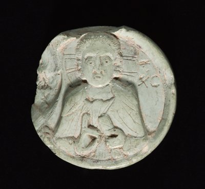 Medallion with Christ by Unbekannt