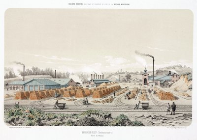 Mining, Metal Ores Zinc Ore, Neutral Moresnet by Unbekannt
