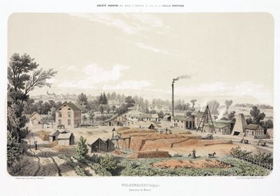 Mining, Metal Ores Zinc Ore Extraction, Welkenraedt, Belgium by Unbekannt