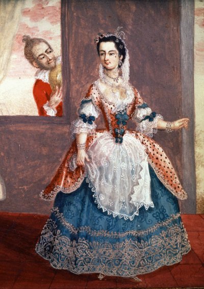 Miss Contat as Suzanne in The Marriage of Figaro by Unbekannter Künstler