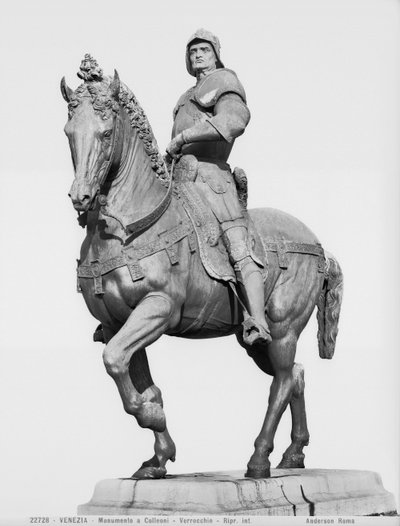 Monument of Bartolomeo Colleoni by Andrea del Verrocchio by William M. Timlin