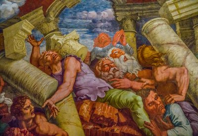 Most famous fresco of Mannerism: Giulio Romano