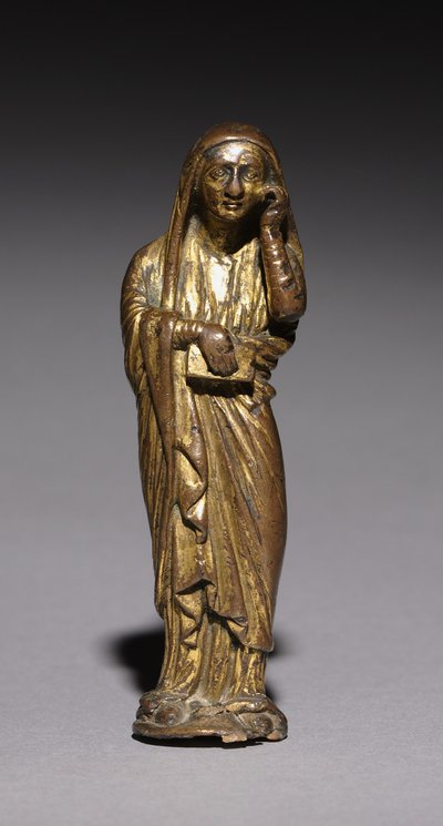 Mourning Mary, probably from an Altar Cross, 1200-1300 by Unbekannt