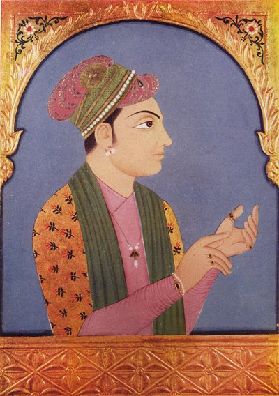 Muhammad Zafar Khan 18th century; Muhammad Zafar Khan alias Safadar Khan Babi; son of Sher Khan Babi; Junagadh; Gujarat; India by Unbekannter Künstler