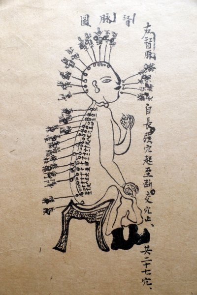 The Channels and Vessels, Book of Acupuncture, Ho Chi Minh City, Vietnam by Unbekannt